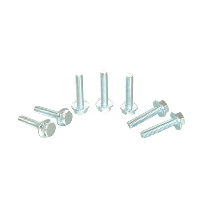 Hexagonálna príruba s tesnením a ozubenými skrutkami